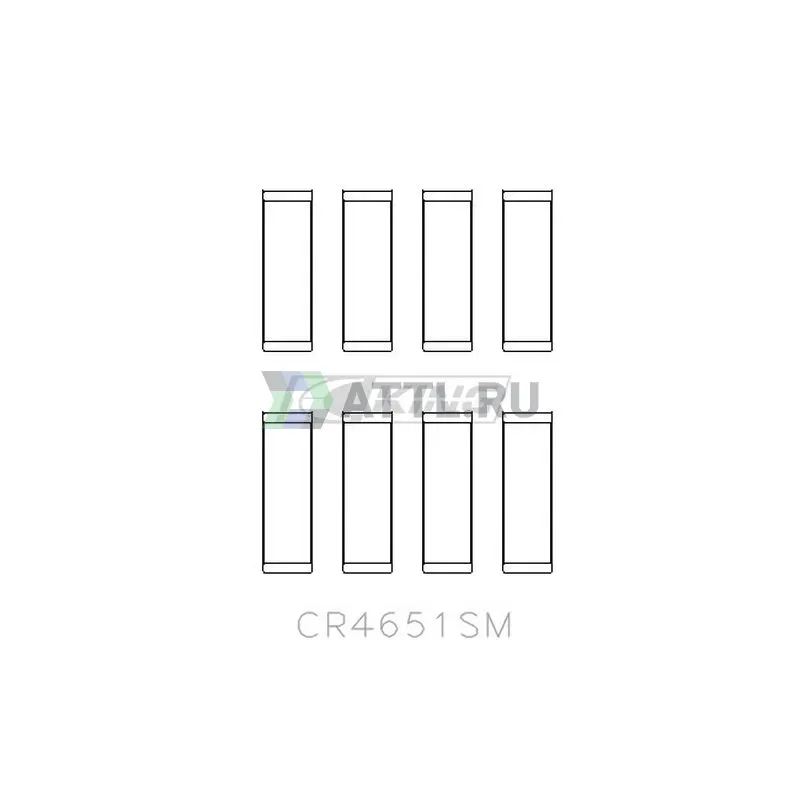 Вкладыши шатунные STD фото 2