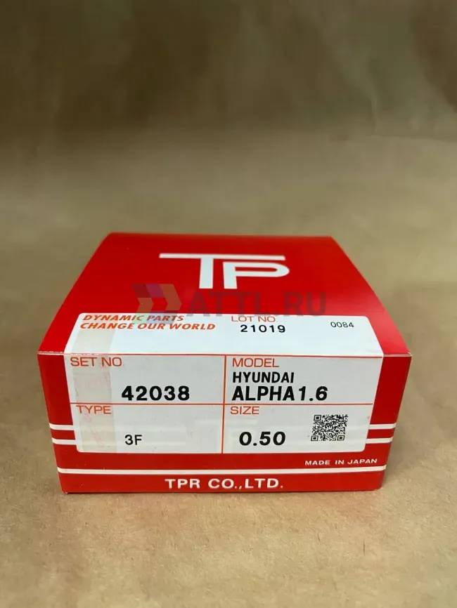 Поршневые кольца ALPHA 1.6 фото 1