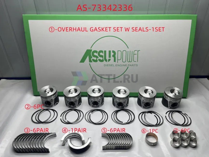 Комплект для капитального ремонта ДВС фото 1