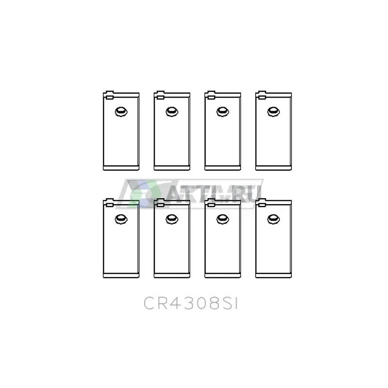 Вкладыши шатунные STD фото 2