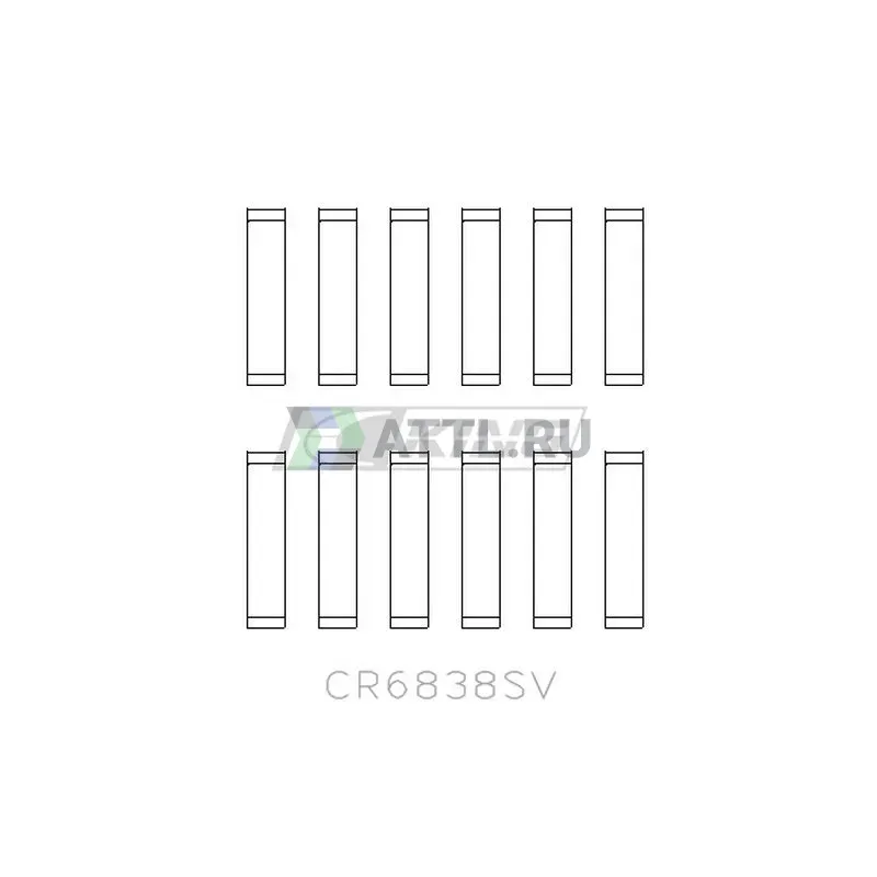 Вкладыши шатунные STD фото 2