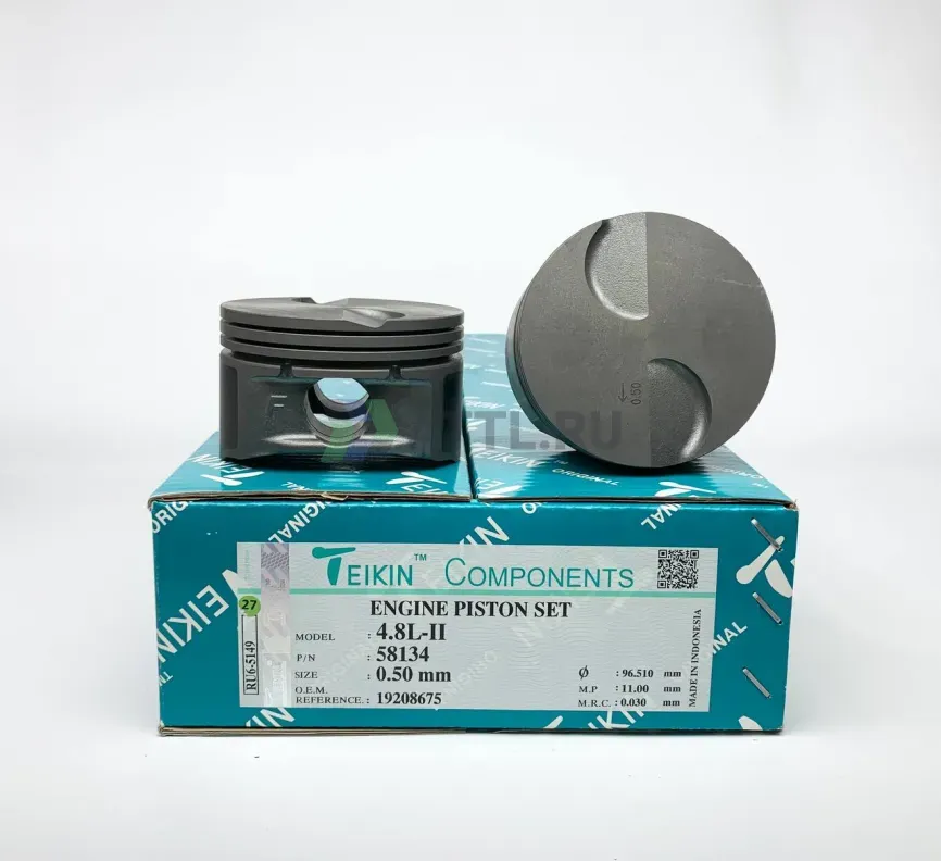 Комплект поршней 4.8L фото 1