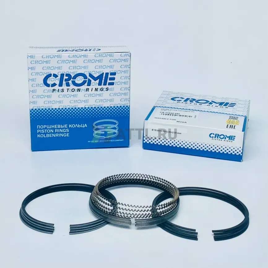 Комплект поршневых колец на 4 цил. +0.50 M16A фото 1