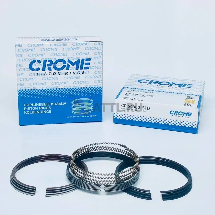 Комплект поршневых колец на 4 цил. STD A14XER фото 1