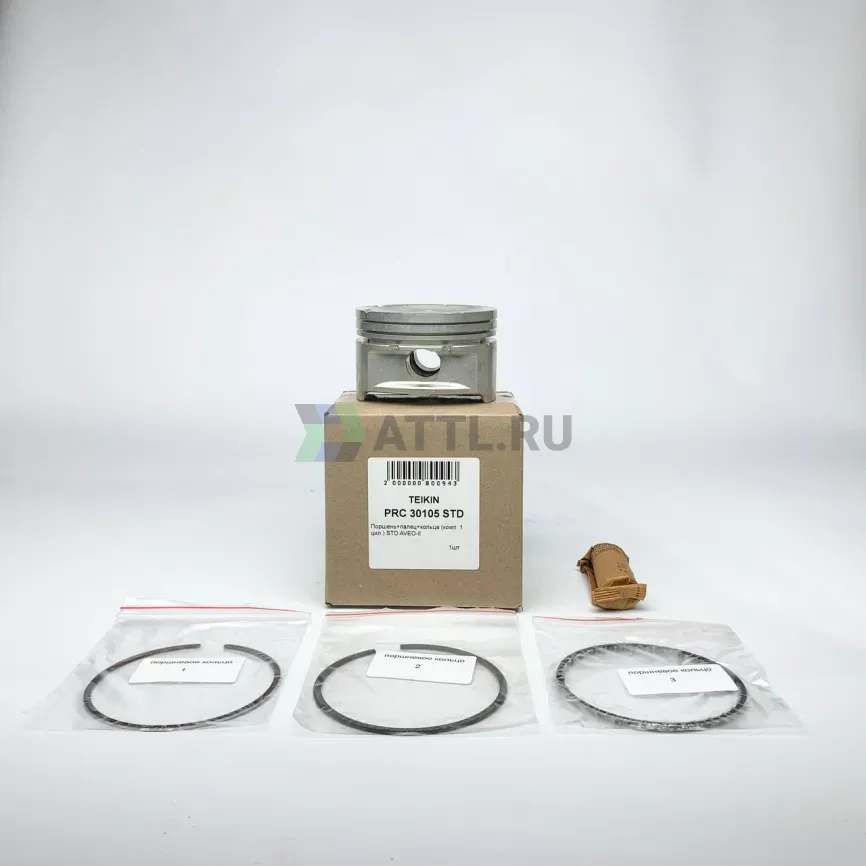 Поршень+палец+кольца (комп. 1 цил.) STD AVEO-II фото 1