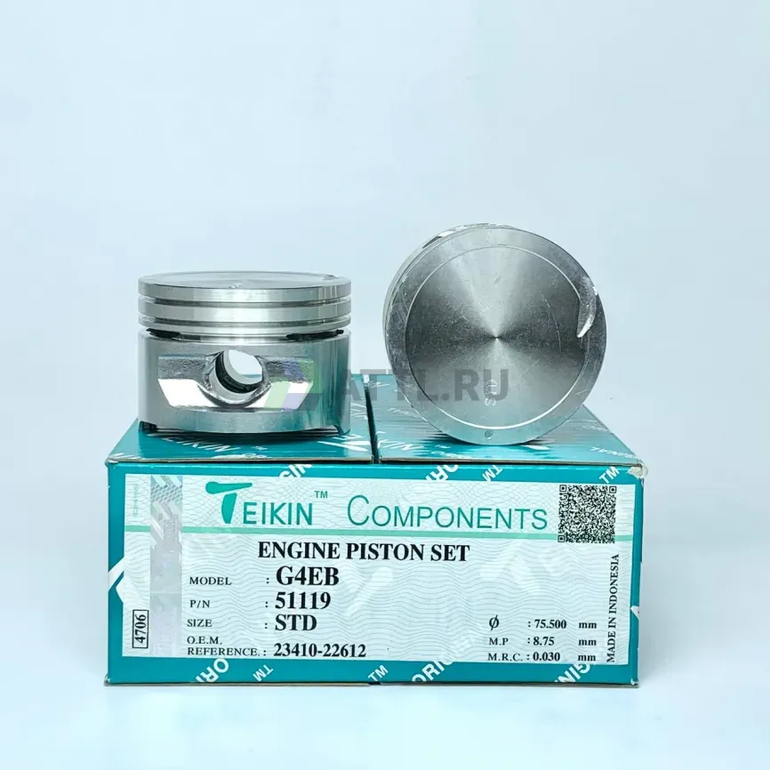 Комплект поршней G4EB фото 1