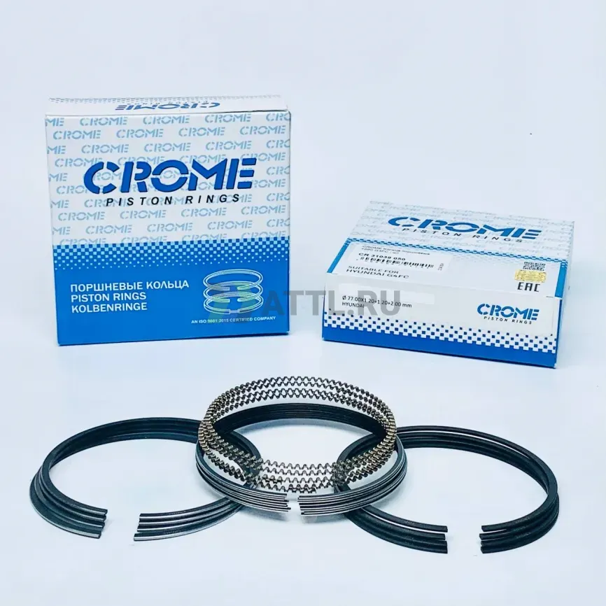 Комплект поршневых колец на 4 цил. +050 G4FC фото 1