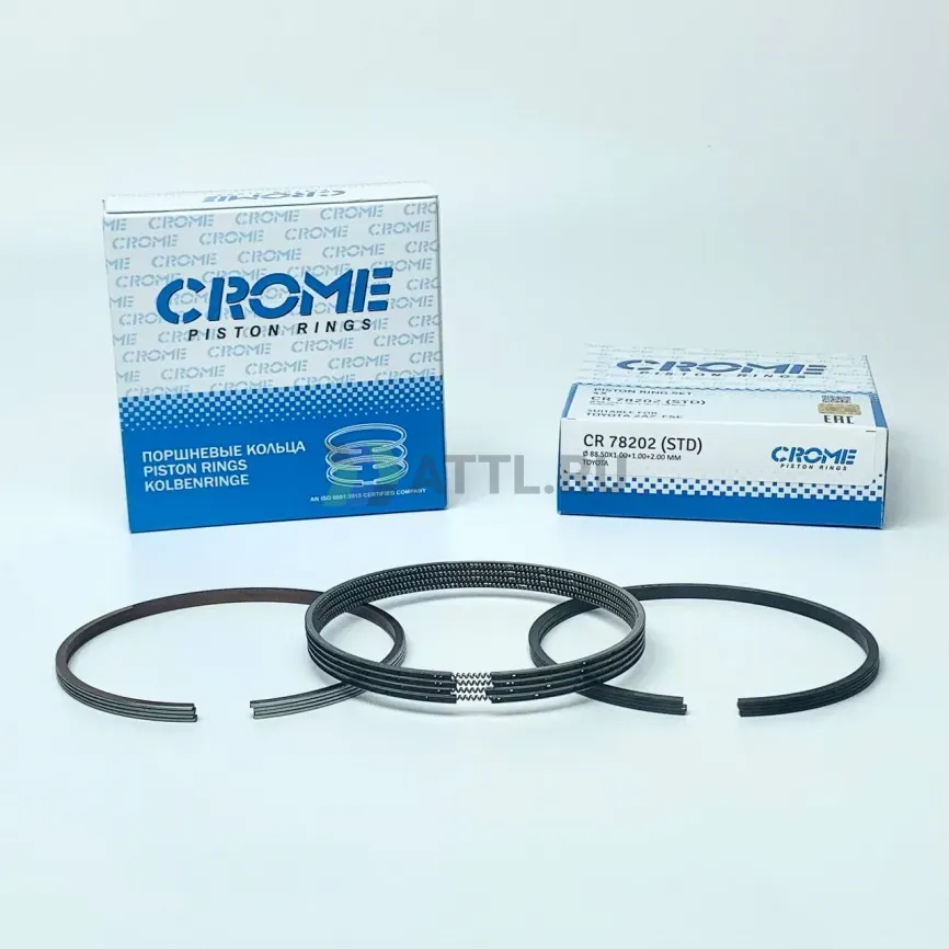 Комплект поршневых колец на 4 цил. STD 2AZ-FE-II фото 1