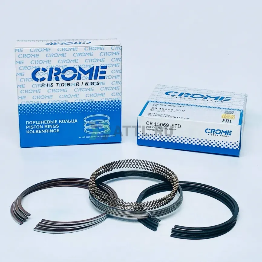 Комплект поршневых колец на 4 цил. STD CRUZE 1.8 фото 1