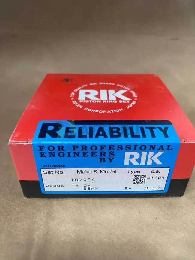 Поршневые кольца 1Y/2Y/3Y фото 1