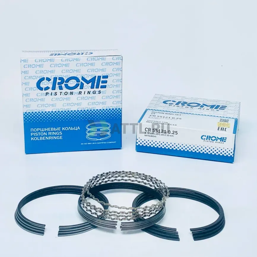 Комплект поршневых колец на 4 цил. +025 4G18 фото 1