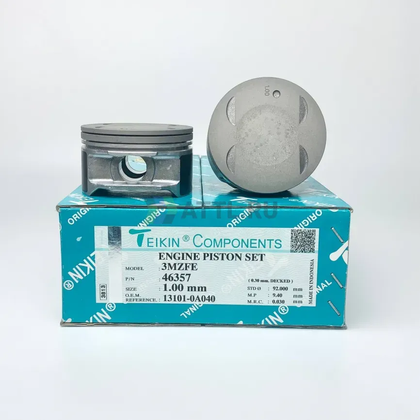 Комплект поршней 3MZ-FE d92+1.00 1,2-1,2-3 фото 1