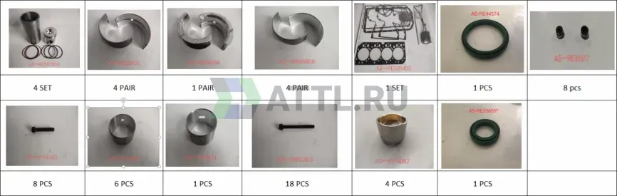 Комплект для капитального ремонта ДВС фото 2