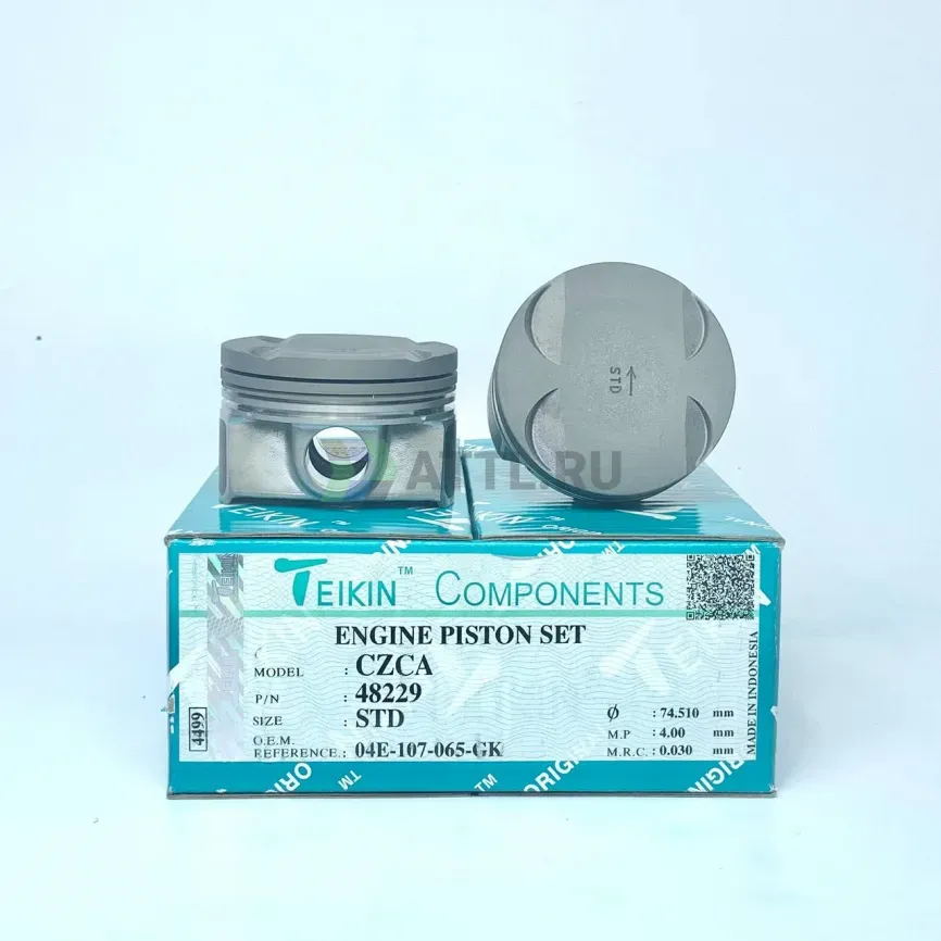 Комплект поршней CZCA d74,51 STD 1,2-1,2-2 фото 1