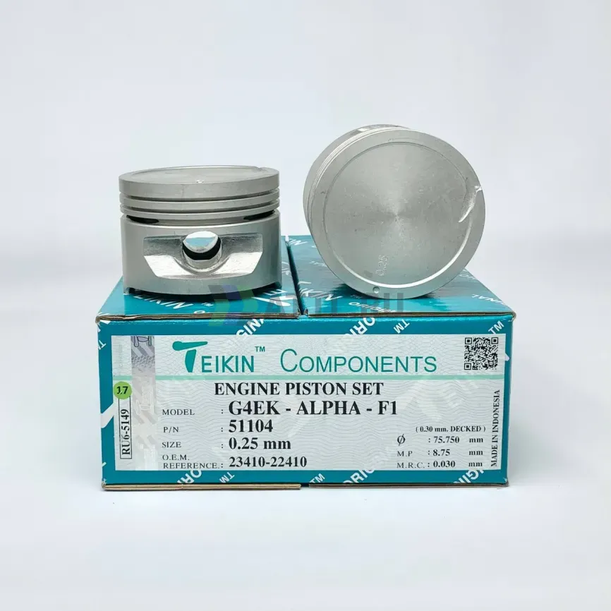 Комплект поршней G4EK фото 1