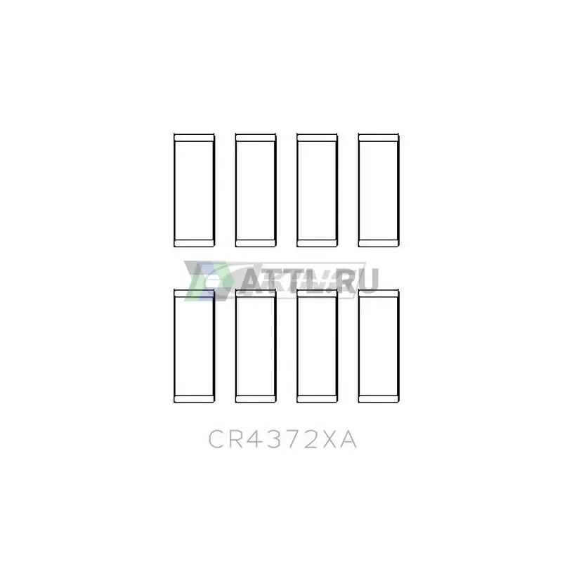 Вкладыши шатунные STD фото 2