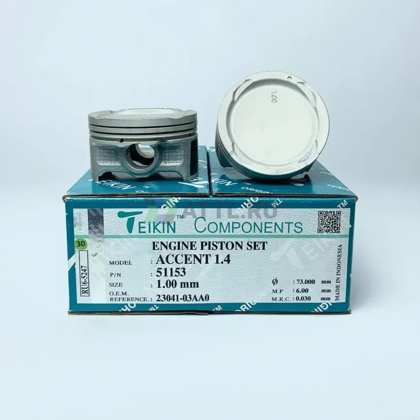 Комплект поршней ACCENT 1.4 фото 1