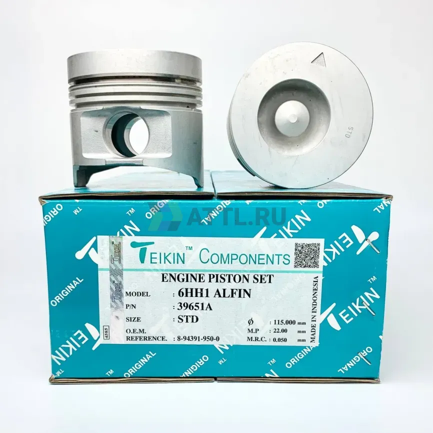 Комплект поршней 6HH1 фото 1