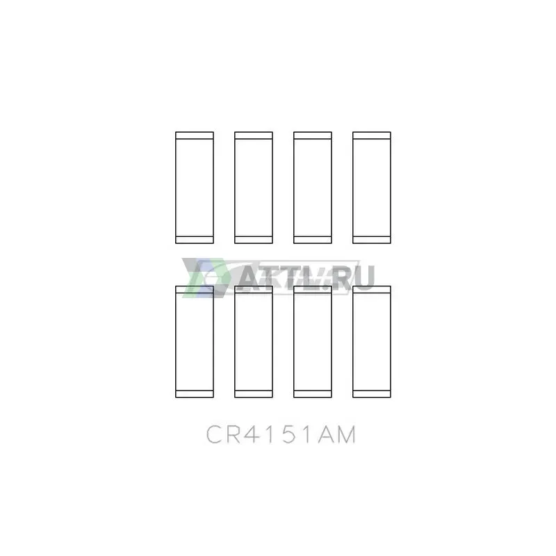 Вкладыши шатунные STD фото 2