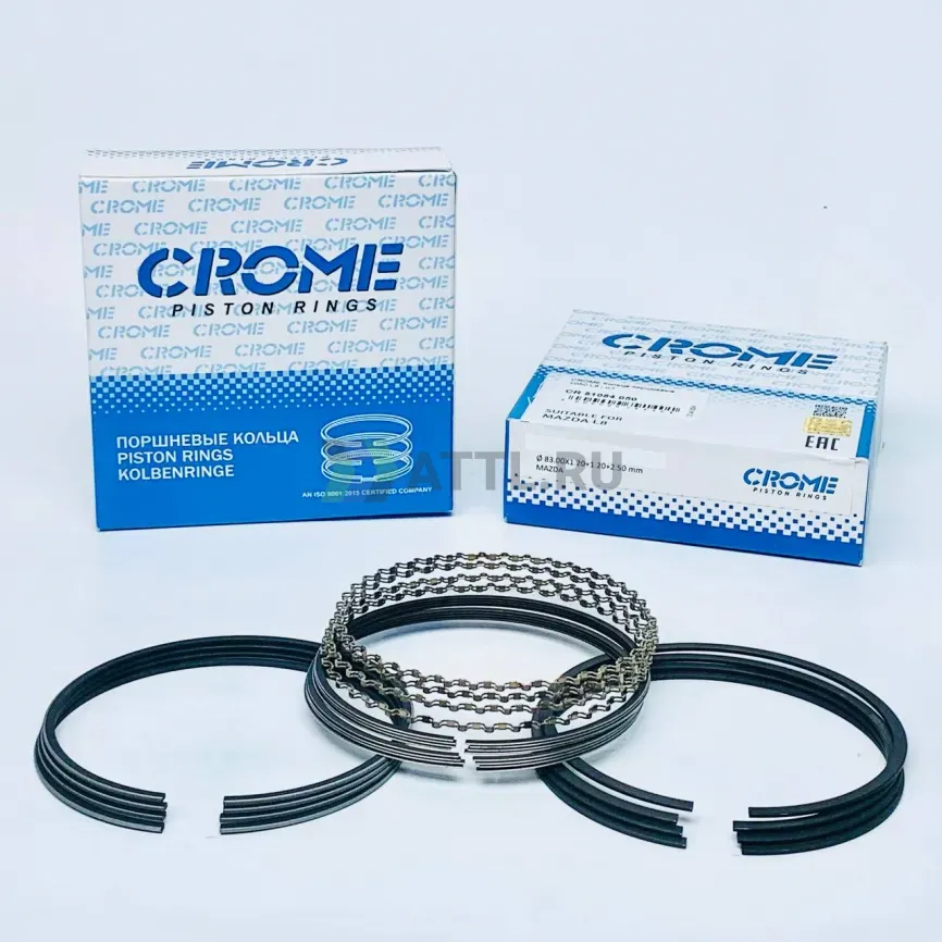 Комплект поршневых колец на 4 цил. +050 L8 фото 1
