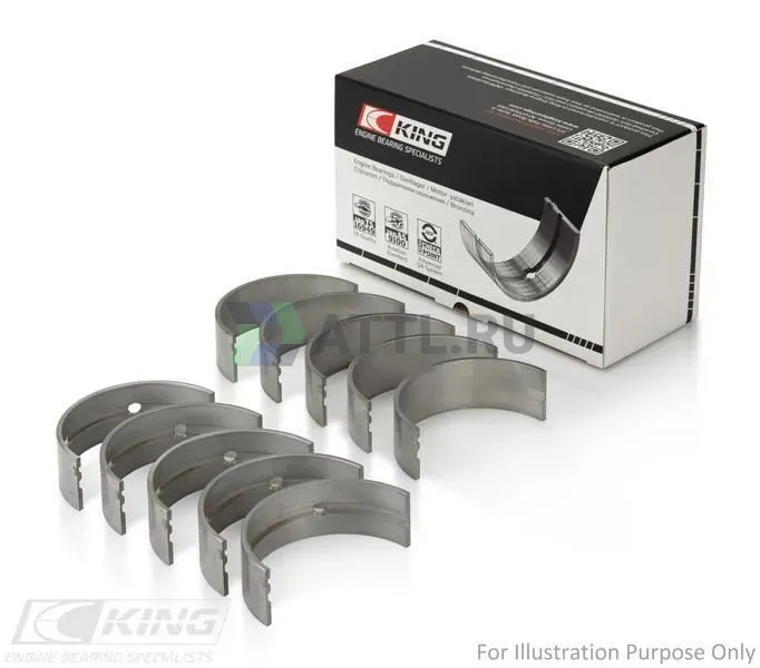 Вкладыши шатунные +0.50 фото 1