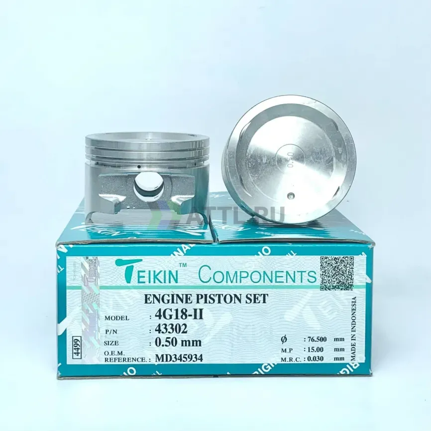 Комплект поршней 4G18-II фото 1