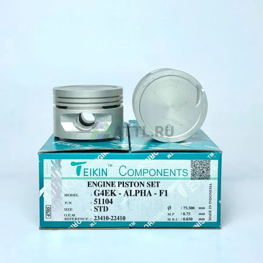 Комплект поршней G4EK фото 1