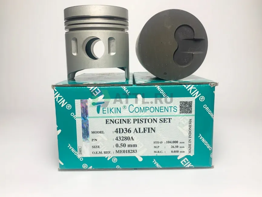 Комплект поршней 4D36 фото 1