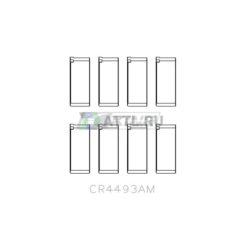 Вкладыши шатунные STD фото 2