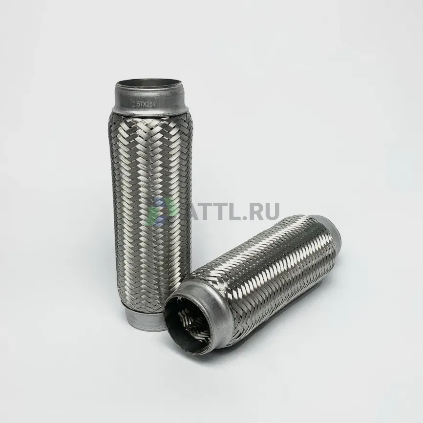Гофра глушителя трехслойная 57*254 фото 1