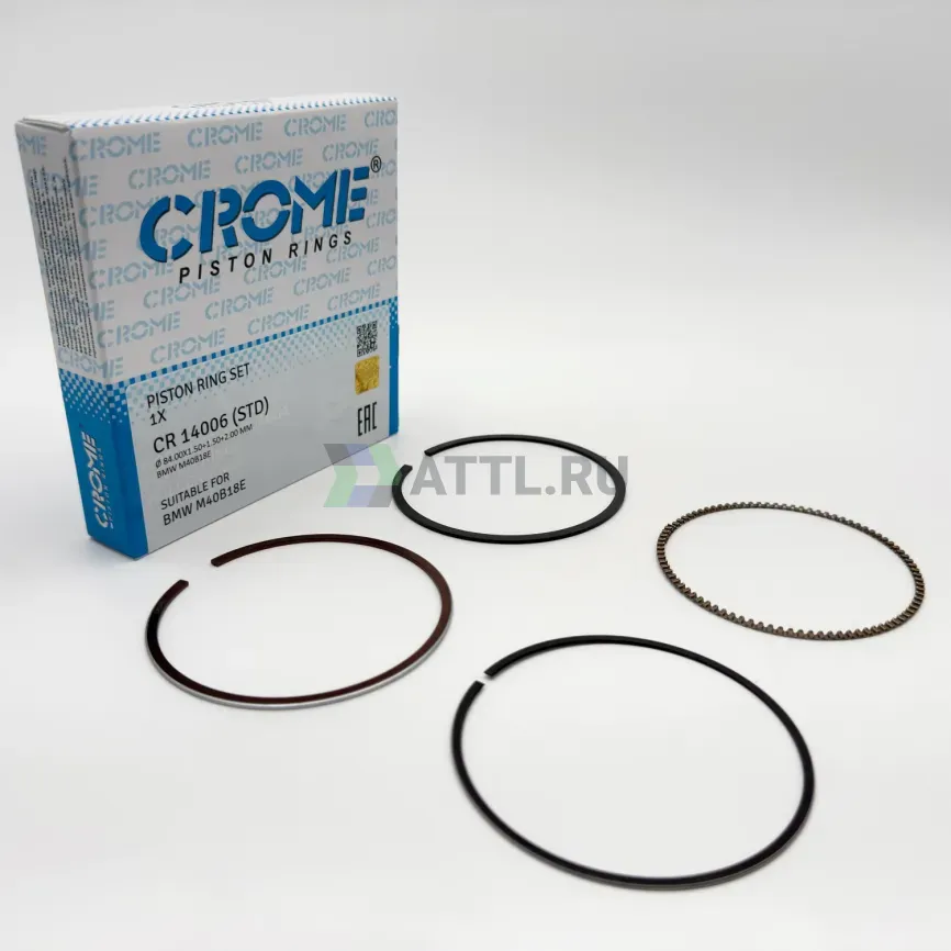 Комплект поршневых колец на 1 цил. STD фото 1