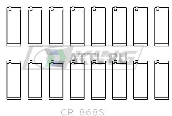 Вкладыши шатунные STD фото 2