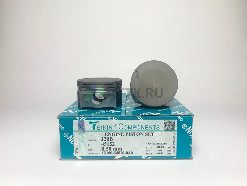 Комплект поршней J20B d84+0.50 1,2-1-2 фото 1