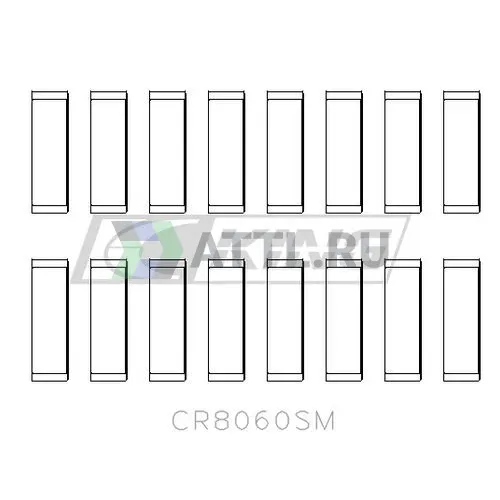 Вкладыши шатунные STD фото 2