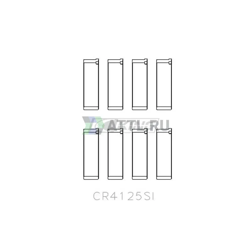 Вкладыши шатунные STD фото 2