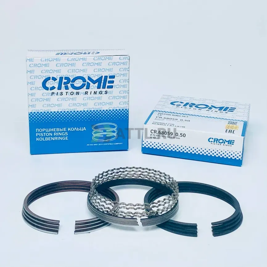 Комплект поршневых колец на 4 цил. +050 K7J,K7M фото 1