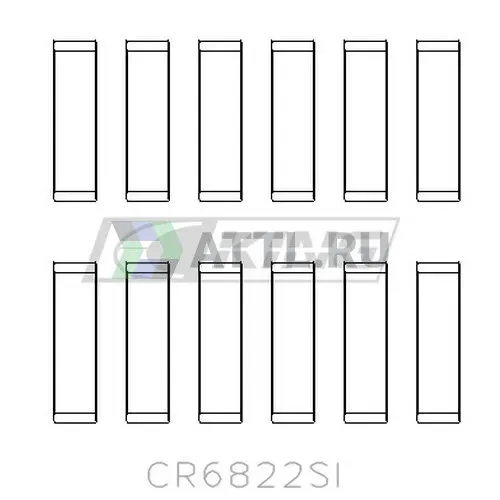 Вкладыши шатунные STD фото 2