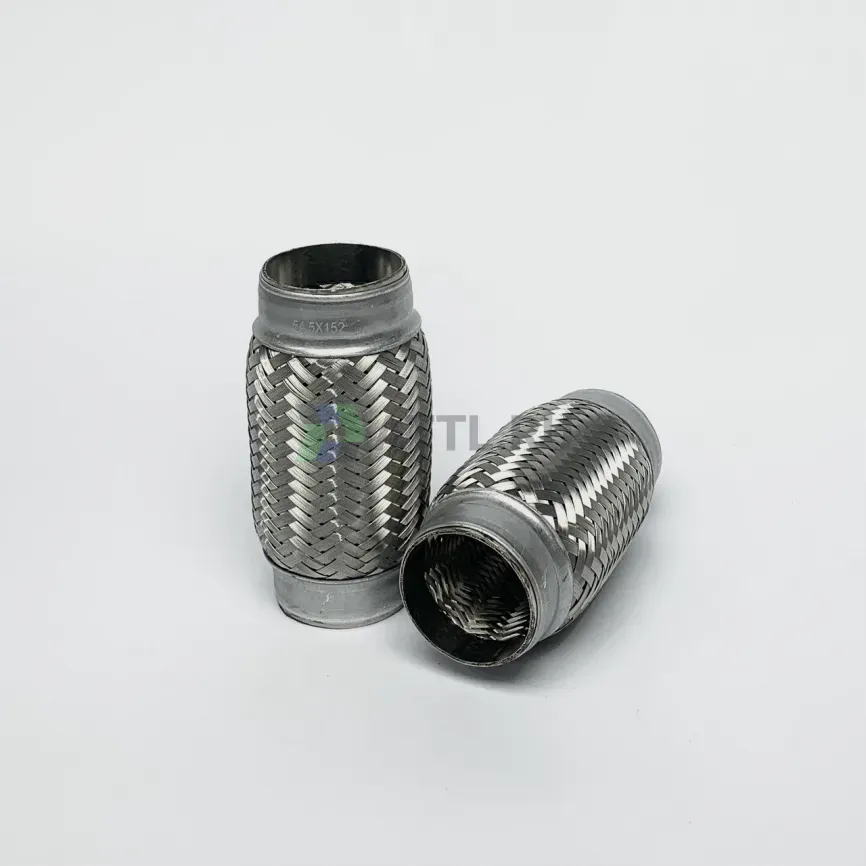 Гофра глушителя трёхслойная 54.5*152 фото 1