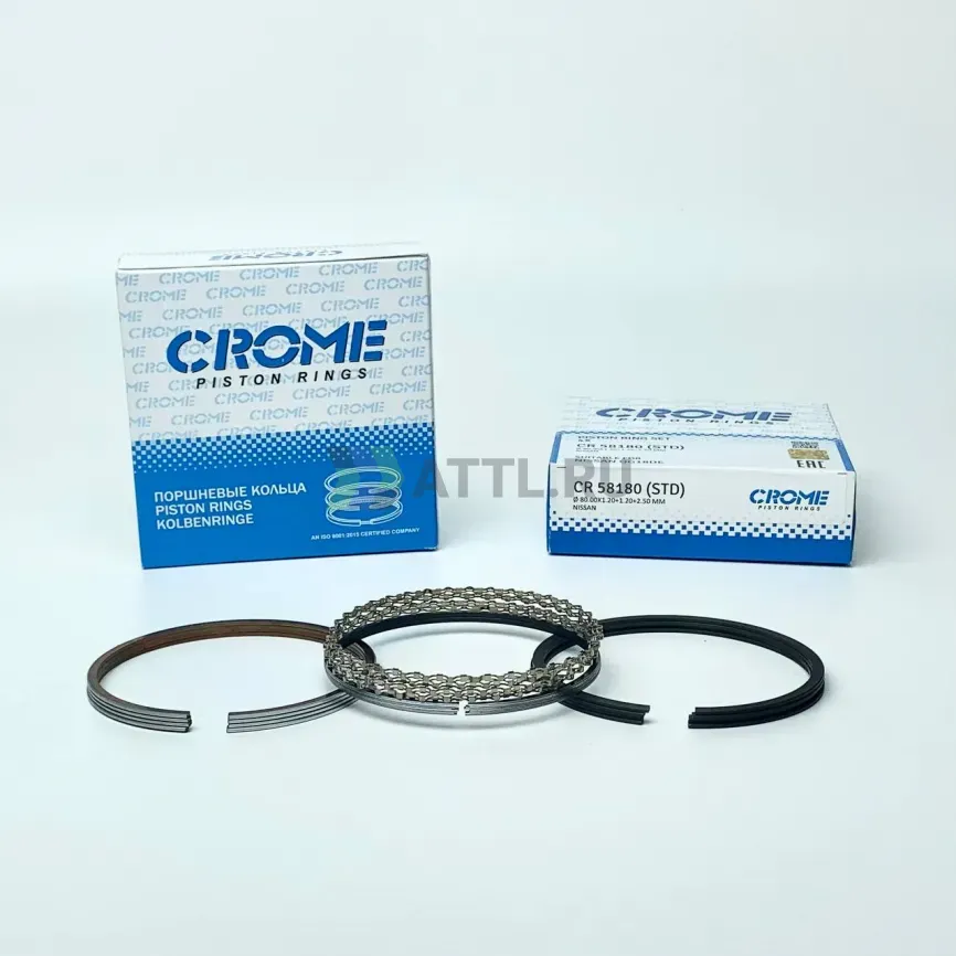 Комплект поршневых колец на 4 цил. STD QG18DE фото 1