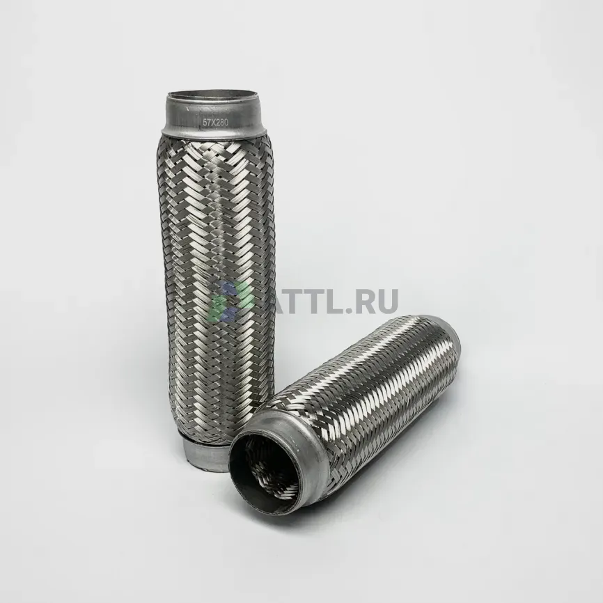 Гофра глушителя трехслойная 57*280 фото 1