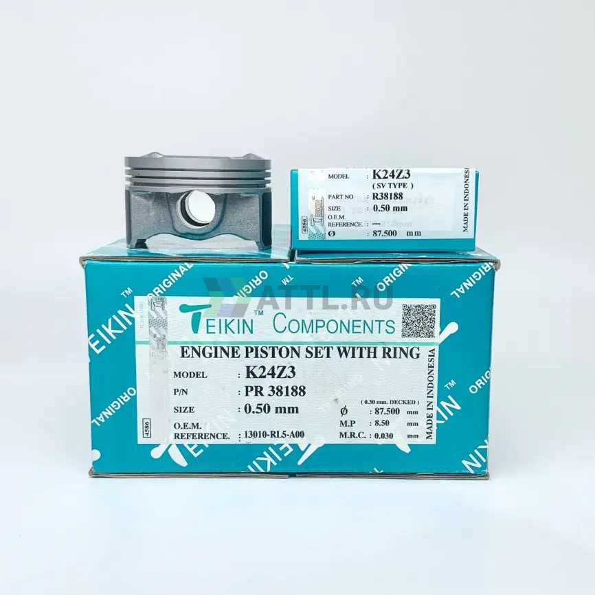 Комплект поршней с кольцами K24Z3 фото 1