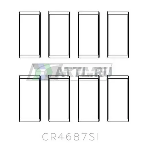 Вкладыши шатунные STD фото 2