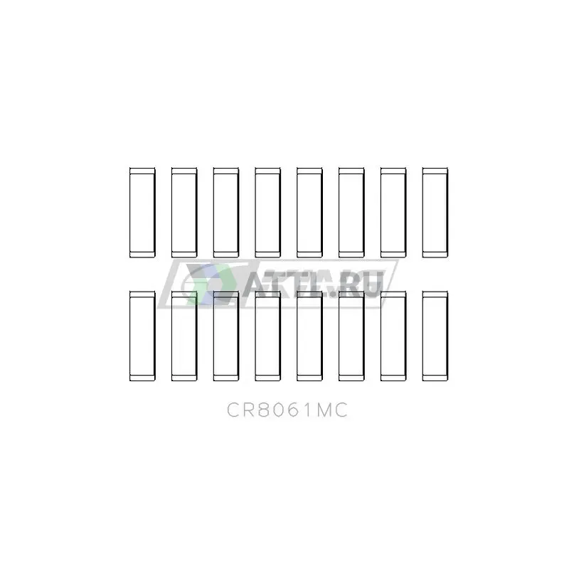 Вкладыши шатунные STD фото 2