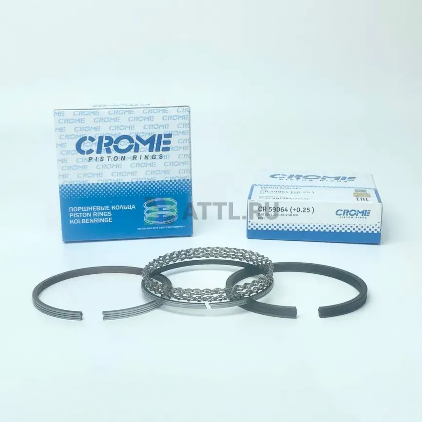 Комплект поршневых колец на 4 цил. +025 Z24XE фото 1