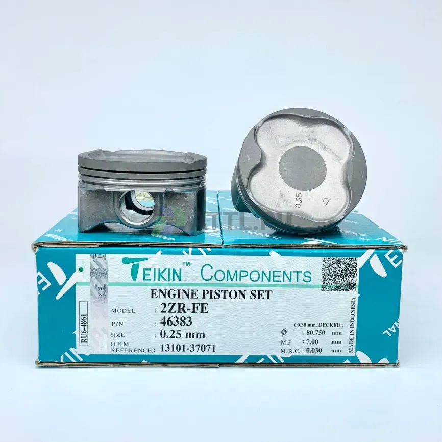Комплект поршней 2ZR-FE d80,5+0.25 1-1-1,5 фото 1