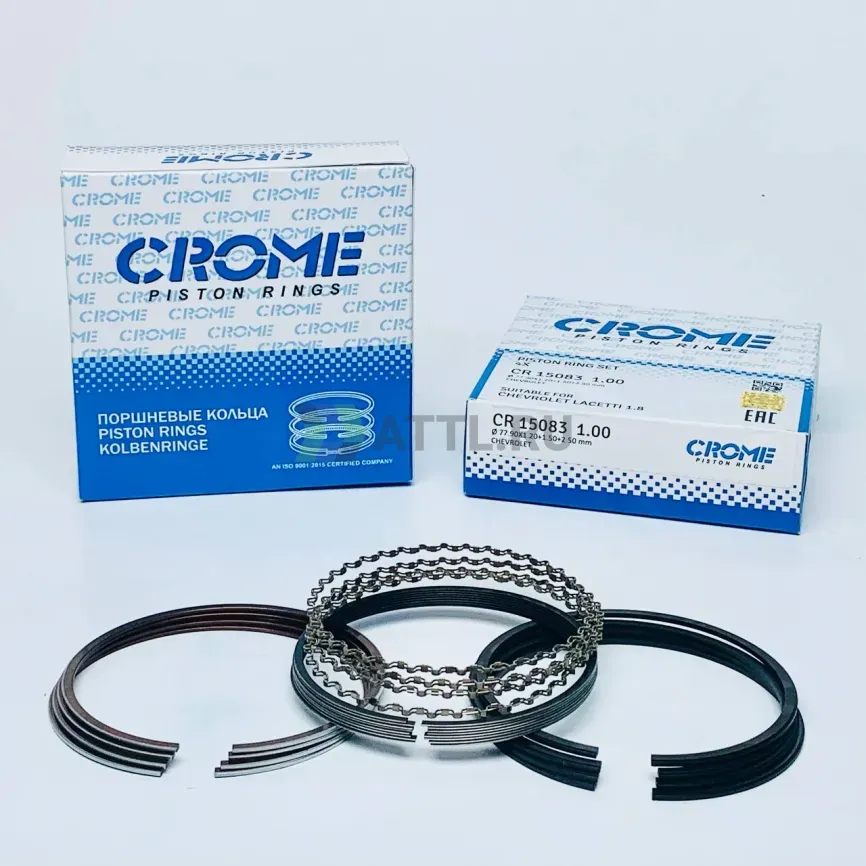 Комплект поршневых колец на 4 цил. +100 LACETTI 1.4 фото 1