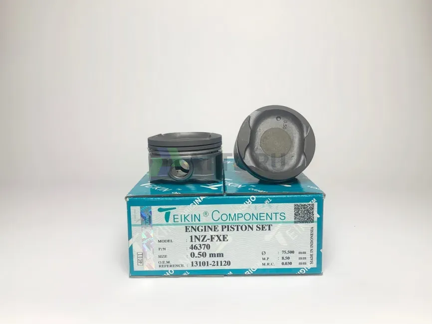 Комплект поршней 1NZ-FXE d75+0.50 1-1,2-2 фото 1