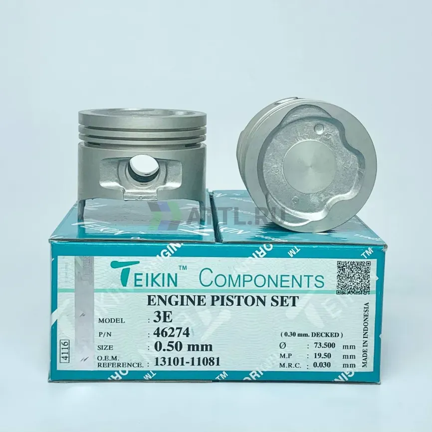 Комплект поршней 3E фото 1