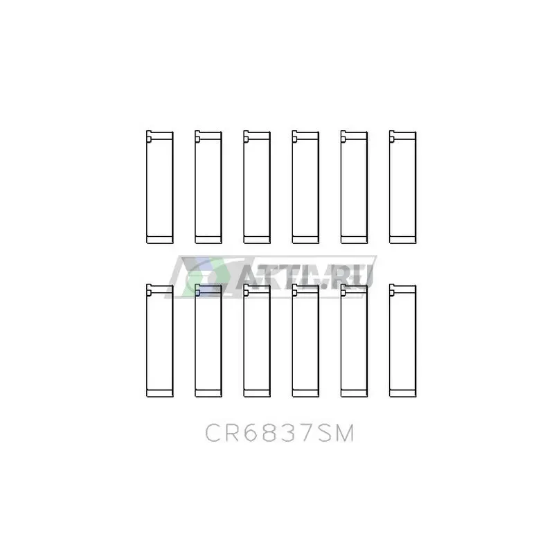 Вкладыши шатунные STD фото 2