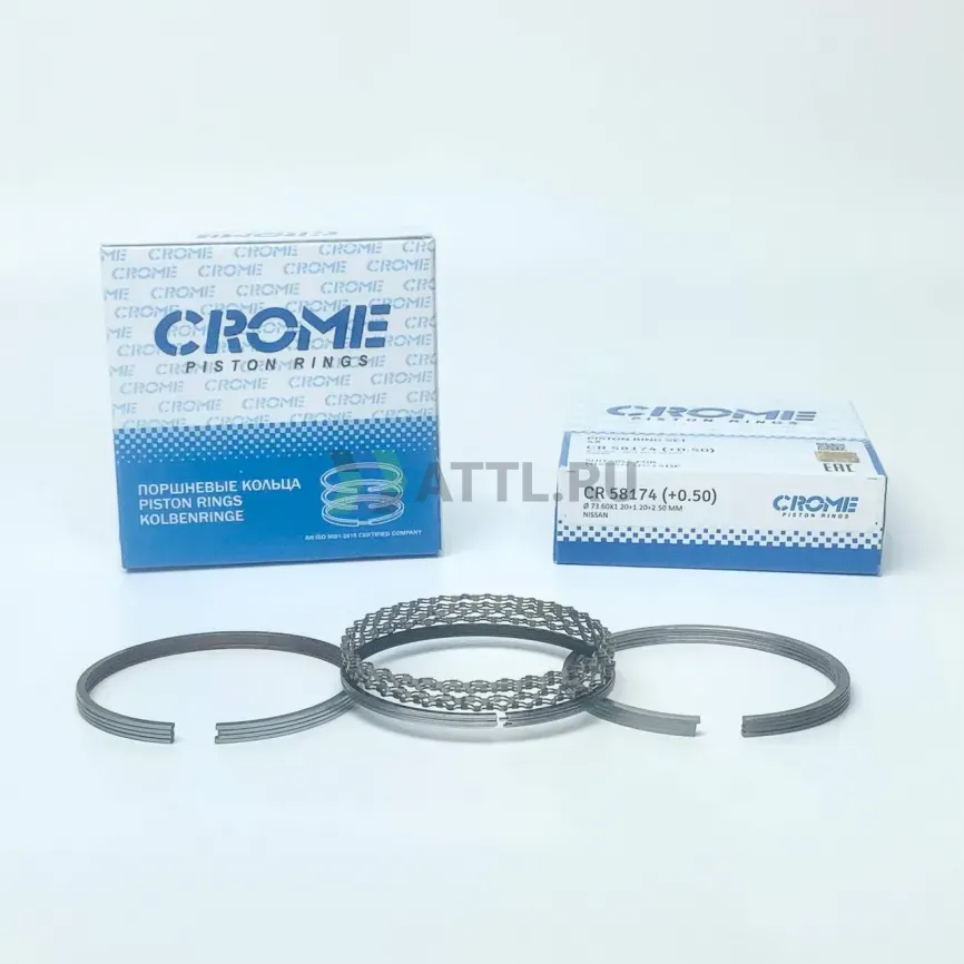 Комплект поршневых колец на 4 цил. +050 QG15DE фото 1